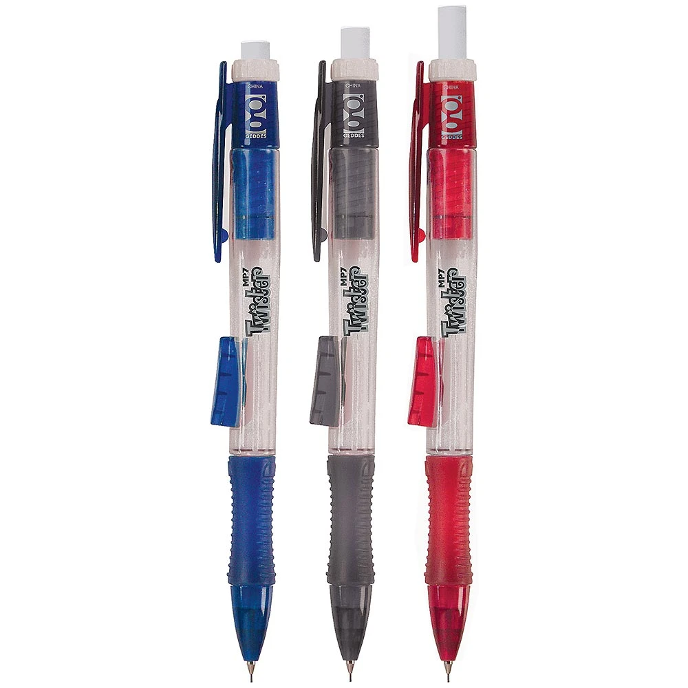 Geddes-c10d Twister 0.7mm Mechanical Pencils 4 Geddes-c10d Twister 0.7mm Mechanical Pencils - Image 2