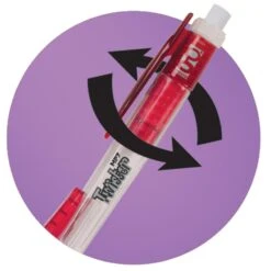 Geddes-c10d Twister 0.7mm Mechanical Pencils 7 Geddes-c10d Twister 0.7mm Mechanical Pencils -Geddes 0006677 twister 07mm mechanical pencils