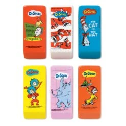 Geddes-c10d Dr. Seuss Beveled Erasers