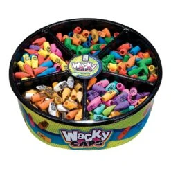 Geddes-c10d Wacky Cap Eraser Display -Geddes 0007457 wacky cap eraser display