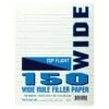 Geddes-c10d 8 X 10.5 Looseleaf Paper Pack - Wide Rule 2 Geddes-c10d 8 X 10.5 Looseleaf Paper Pack - Wide Rule -Geddes 0007517 68410 001