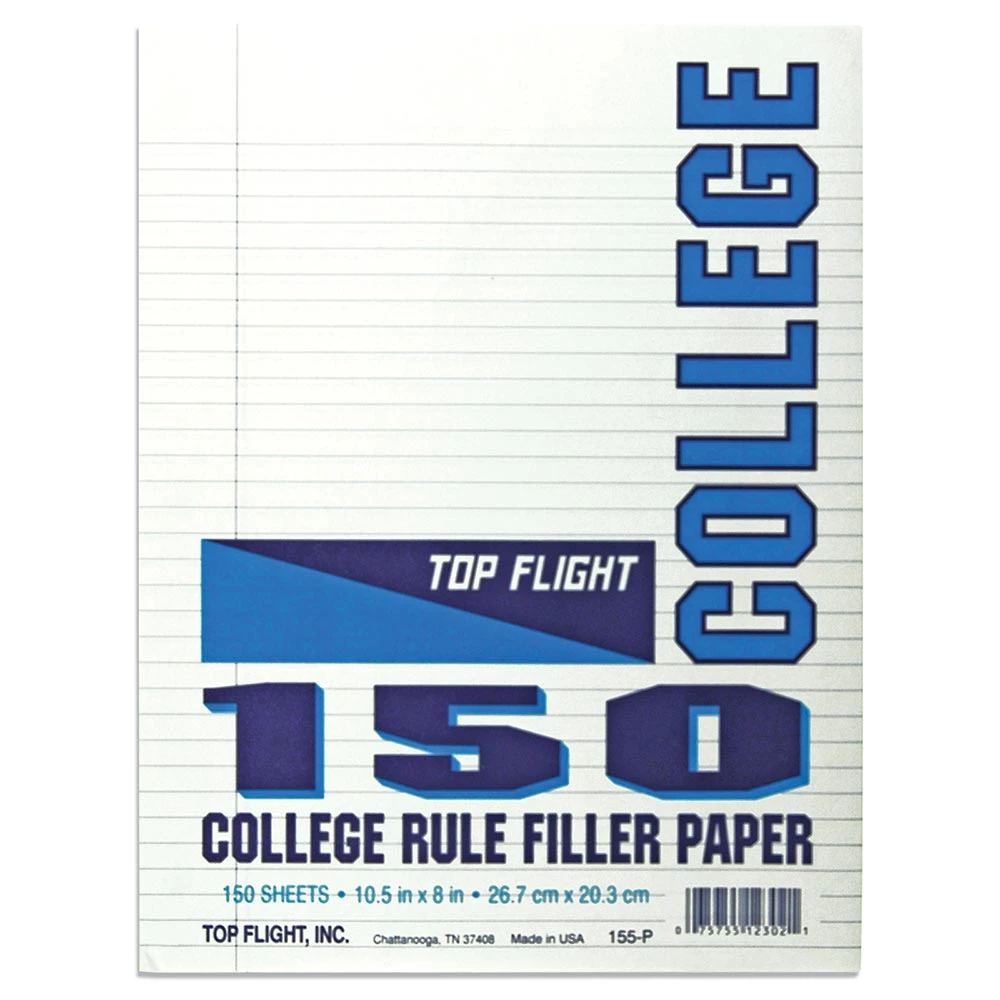 Geddes-c10d 8 X 10.5 Looseleaf Paper Pack - College Rule 3 Geddes-c10d 8 X 10.5 Looseleaf Paper Pack - College Rule