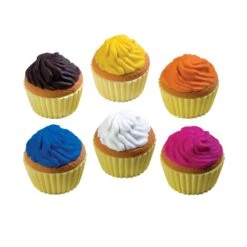 Geddes-c10d The Cupcake Shoppe 3D Scented Erasers