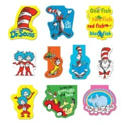 Geddes-c10d Dr. Seuss Magnetic Bookmarks