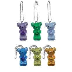 Geddes-c10d Birthstone Bears Key Chains -Geddes 0008340 birthstone bears key chains