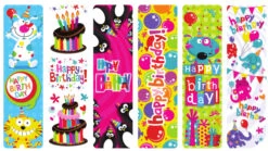 Geddes-c10d Happy Birthday Bookmarks