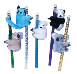 Geddes-c10d Clip-On Critter Plush Animal Clips