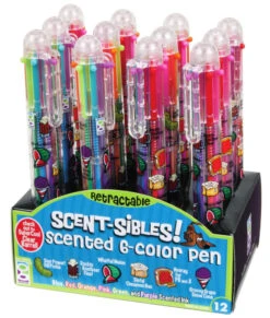 Geddes-c10d Scent-sibles Scented 6-Color Pens 5 Geddes-c10d Scent-sibles Scented 6-Color Pens -Geddes 0009457 scent sibles scented 6 color pens