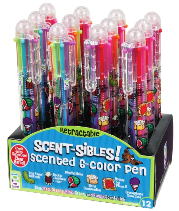 Geddes-c10d Scent-sibles Scented 6-Color Pens 4 Geddes-c10d Scent-sibles Scented 6-Color Pens - Image 2
