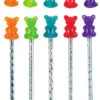 Geddes-c10d Scented Gummy Bear Pencil Toppers -Geddes 0009479 scented gummy bear pencil topper