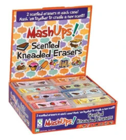 Geddes-c10d Mash Up Scented Kneaded Erasers -Geddes 0009760 mash up scented kneaded erasers