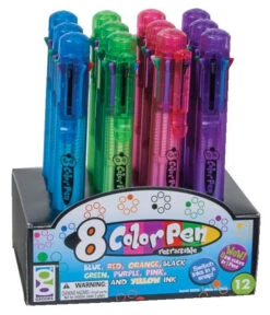Geddes-c10d 8-Color Pens -Geddes 0009891 8 color pen