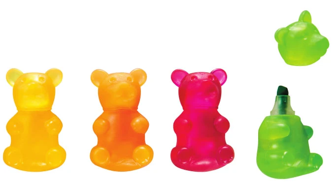 Geddes-c10d Scented Gummy Bear Highlighters 4 Geddes-c10d Scented Gummy Bear Highlighters - Image 2