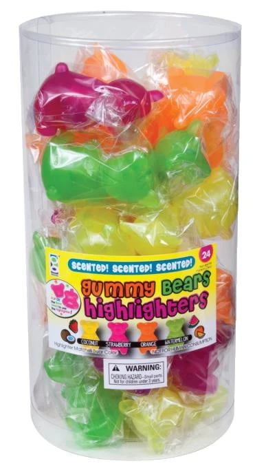 Geddes-c10d Scented Gummy Bear Highlighters 6 Geddes-c10d Scented Gummy Bear Highlighters - Image 4