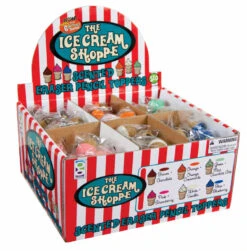 Geddes-c10d Ice Cream Shoppe Eraser Toppers -Geddes 0010410 ice cream shoppe eraser toppers