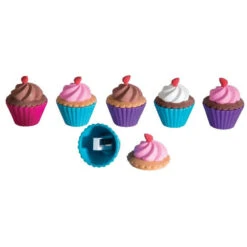 Geddes-c10d Cupcake Shoppe Scented Erasers And Sharpeners