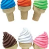 Geddes-c10d Ice Cream Shoppe Scented Sharpeners And Erasers -Geddes 0012444 ice cream shoppe scented sharpeners and erasers