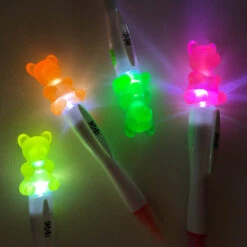 Geddes-c10d Scented Gummy Bear Light-Up Highlighters -Geddes 0012521 scented gummy bear light up highlighter