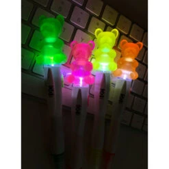 Geddes-c10d Scented Gummy Bear Light-Up Highlighters -Geddes 0012522 scented gummy bear light up highlighter