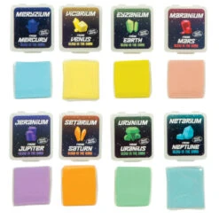 Geddes-c10d Galaxy Glow Kneaded Erasers