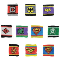 Geddes-c10d DC Comics Logo Wristbands