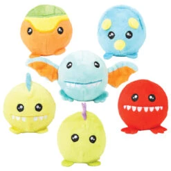 Geddes-c10d 3 Inch Deluxe Squishy Plush Dinosaur