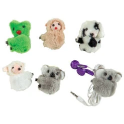 Geddes-c10d Clip On Cuddles Plush Animal Clips