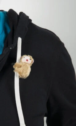 Geddes-c10d Clip On Cuddles Plush Animal Clips -Geddes 0013971 clip on cuddles plush animal clips