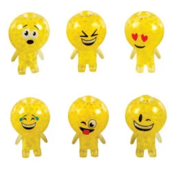 Geddes-c10d Emoji Boba Ball Toy