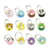 Geddes-c10d I Love Donuts: Animals Key Chain Necklace Assortment
