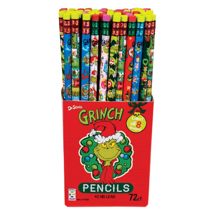 Geddes-c10d Dr. Seuss™ The Grinch Pencils 4 Geddes-c10d Dr. Seuss™ The Grinch Pencils - Image 2