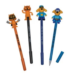 Geddes-c10d Dog Man Character Pens