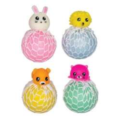 Geddes-c10d Animal Mesh Squeeze Balls