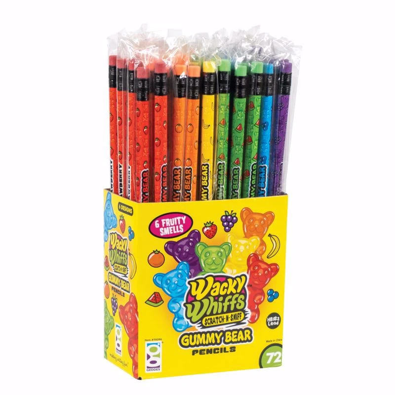 Geddes-c10d Wacky Whiffs Gummy Bear Scented Pencils 4 Geddes-c10d Wacky Whiffs Gummy Bear Scented Pencils - Image 2