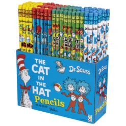 Geddes-c10d Dr. Seuss Cat In The Hat Pencils -Geddes 0016687 66890 005