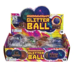 Geddes-c10d Iridescent Glitter Balls -Geddes 0016696 iridescent glitter balls