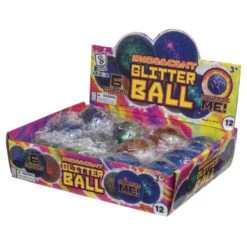 Geddes-c10d Iridescent Glitter Balls -Geddes 0016697 iridescent glitter balls