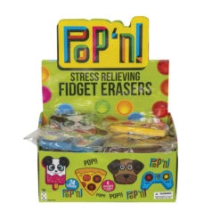 Geddes-c10d Pop N Erasers -Geddes 0016744 pop n erasers