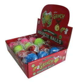 Geddes-c10d Grinch Squishy Balls -Geddes 0017852 grinch squishy balls