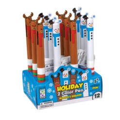 Geddes-c10d Holiday 2-Color Pens -Geddes 0017860 72085 004