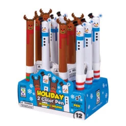 Geddes-c10d Holiday 2-Color Pens -Geddes 0017861 72085 005