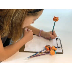 Geddes-c10d Dog Man Squishy Top Pen -Geddes 0017922 dog man squishy top pen