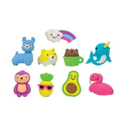 Geddes-c10d Totally Adorkable Erasers -Geddes 0017939 totally adorkable erasers