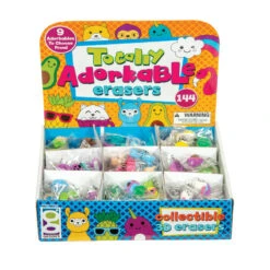 Geddes-c10d Totally Adorkable Erasers -Geddes 0017949 totally adorkable erasers