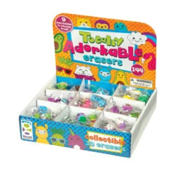 Geddes-c10d Totally Adorkable Erasers -Geddes 0017951 totally adorkable erasers