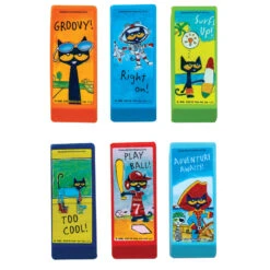 Geddes-c10d Pete The Cat Beveled Eraser