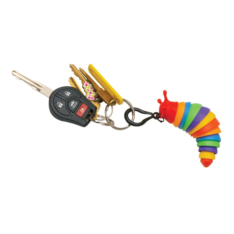 Geddes-c10d Fidget Slug Backpack Buddy Keychain 7 Geddes-c10d Fidget Slug Backpack Buddy Keychain - Image 5