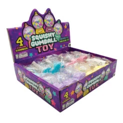 Geddes-c10d Gumball Machine Squishy Toys -Geddes 0018064 gumball machine squishy toys