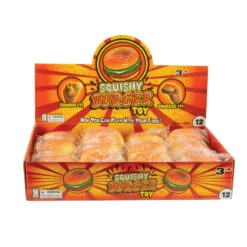 Geddes-c10d Squishy Burger Toys -Geddes 0018075 72034 007