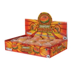 Geddes-c10d Squishy Burger Toys -Geddes 0018077 72034 009